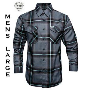 DIXXON FLANNEL - POWERLINE Flannel Shirt - Men's Large
